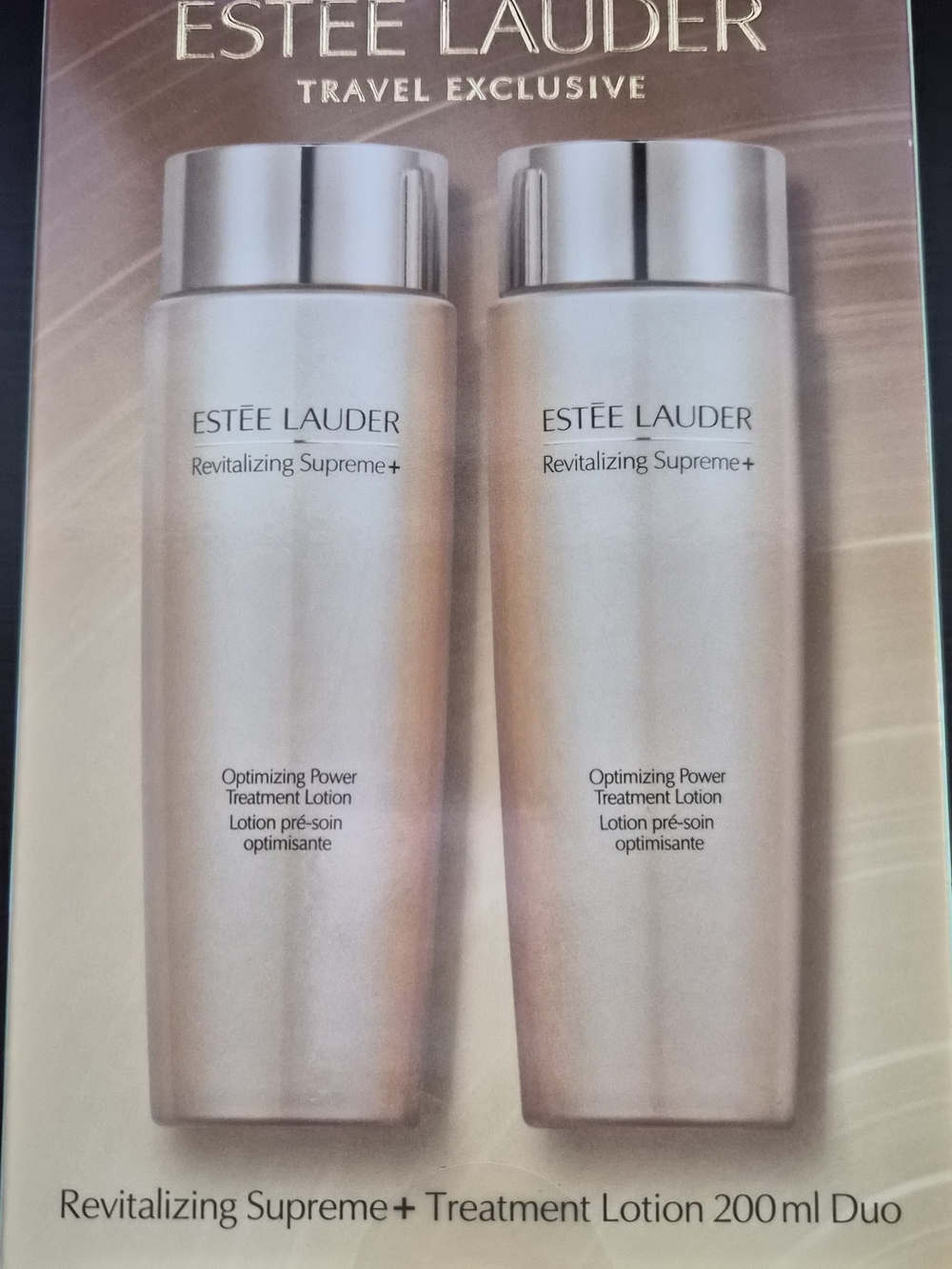 Estee Lauder Revitalizing Supreme+ Treatment Lotion Duo in Pearl